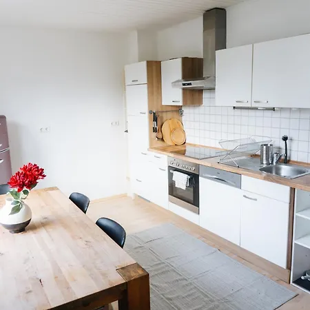 公寓 Raum Life - Stilvolle Mit 2 Schlafzimmern Und Kostenlosen Parkplatz 施特劳宾